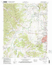 Leipers Fork 1981 topographic map thumbnail