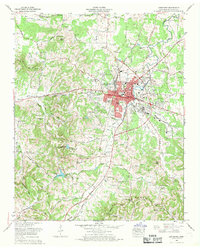 Lewisburg 1966 topographic map thumbnail