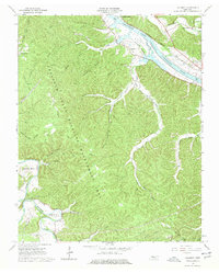 Lillamay 1966 topographic map thumbnail