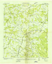 Michie 1936 topographic map thumbnail