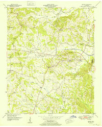 Michie 1952 topographic map thumbnail