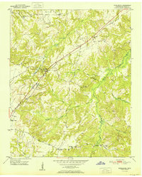 Middleburg 1951 topographic map thumbnail