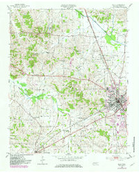 Milan 1952 topographic map thumbnail