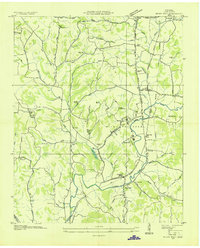 Milky Way 1936 topographic map thumbnail