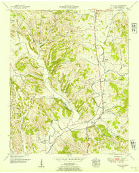Milky Way 1951 topographic map thumbnail