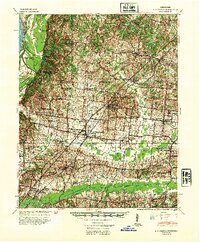 Millington 1942 topographic map thumbnail