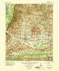 Millington 1942 topographic map thumbnail