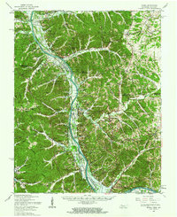 Model topographic map thumbnail