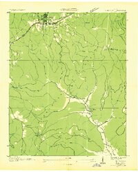 Monteagle 1936 topographic map thumbnail