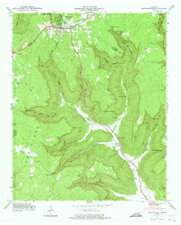 Monteagle 1950 topographic map thumbnail