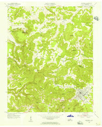 Monterey Lake 1955 topographic map thumbnail