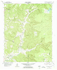 Monterey Lake 1956 topographic map thumbnail