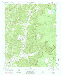 Monterey Lake 1956 topographic map thumbnail