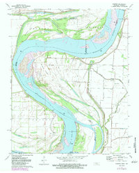 Mooring 1971 topographic map preview