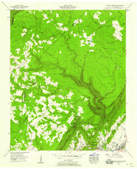 Morgan Springs 1956 topographic map thumbnail