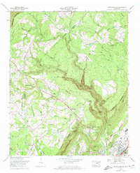 Morgan Springs 1972 topographic map thumbnail