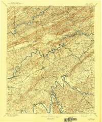 Morristown 1895 topographic map thumbnail