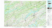 Morristown 1981 topographic map thumbnail