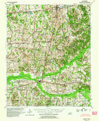 Moscow 1949 topographic map thumbnail