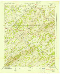 Mosheim 1939 topographic map thumbnail