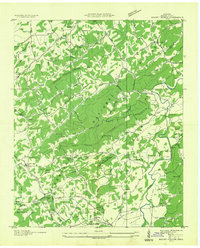 Mount Vernon 1934 topographic map thumbnail
