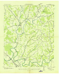 Mulberry 1936 topographic map thumbnail