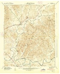 Mulberry 1947 topographic map thumbnail
