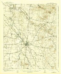 Murfreesboro 1916 topographic map thumbnail