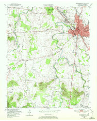 Murfreesboro 1950 topographic map thumbnail