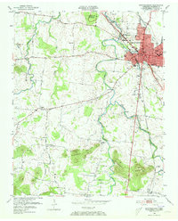 Murfreesboro 1950 topographic map thumbnail