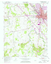 Murfreesboro 1950 topographic map thumbnail