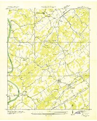 Meadow 1935 topographic map thumbnail