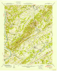 Meadow 1940 topographic map thumbnail