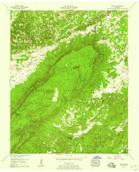 Mecca 1957 topographic map thumbnail