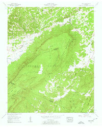 Mecca 1957 topographic map thumbnail