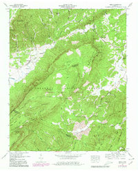 Mecca 1957 topographic map thumbnail