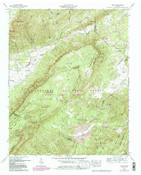 Mecca 1957 topographic map thumbnail