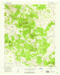 Rockvale 1957 topographic map thumbnail