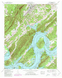 Rockwood 1969 topographic map thumbnail