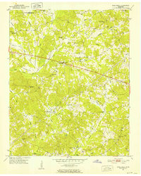 Rose Creek 1951 topographic map thumbnail