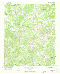 Rose Creek 1951 topographic map thumbnail