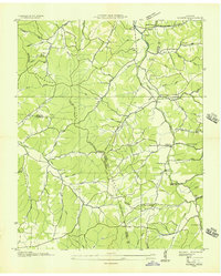 Ruskin 1936 topographic map thumbnail