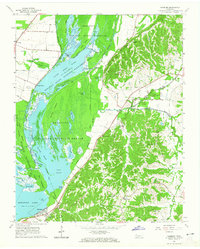 Samburg 1964 topographic map thumbnail