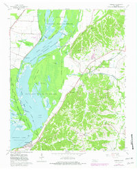 Samburg 1964 topographic map thumbnail