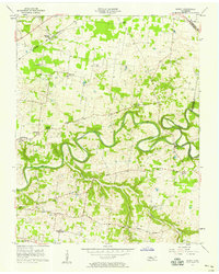 Sango 1957 topographic map thumbnail