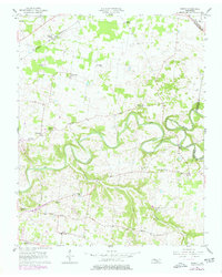 Sango 1957 topographic map preview