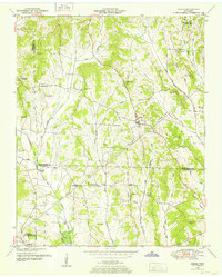 Sardis 1949 topographic map thumbnail