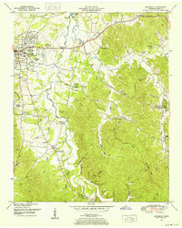 Savannah 1949 topographic map thumbnail