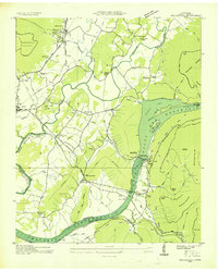 Sequatchie 1936 topographic map preview
