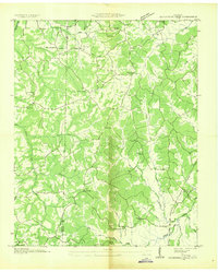 Seventeen Creek 1936 topographic map thumbnail